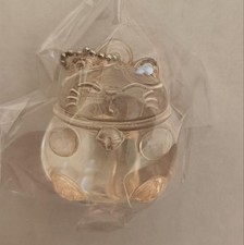 Maneki Neko Lucky Cat Keychain Ball Chain Gacha Good Luck Souvenir 3cm