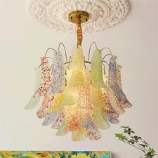 Vintage French Creative Glass Chandelier 19.7