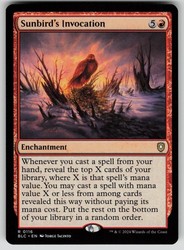 Sunbird's Invocation #116 (Bloomburrow Commander)