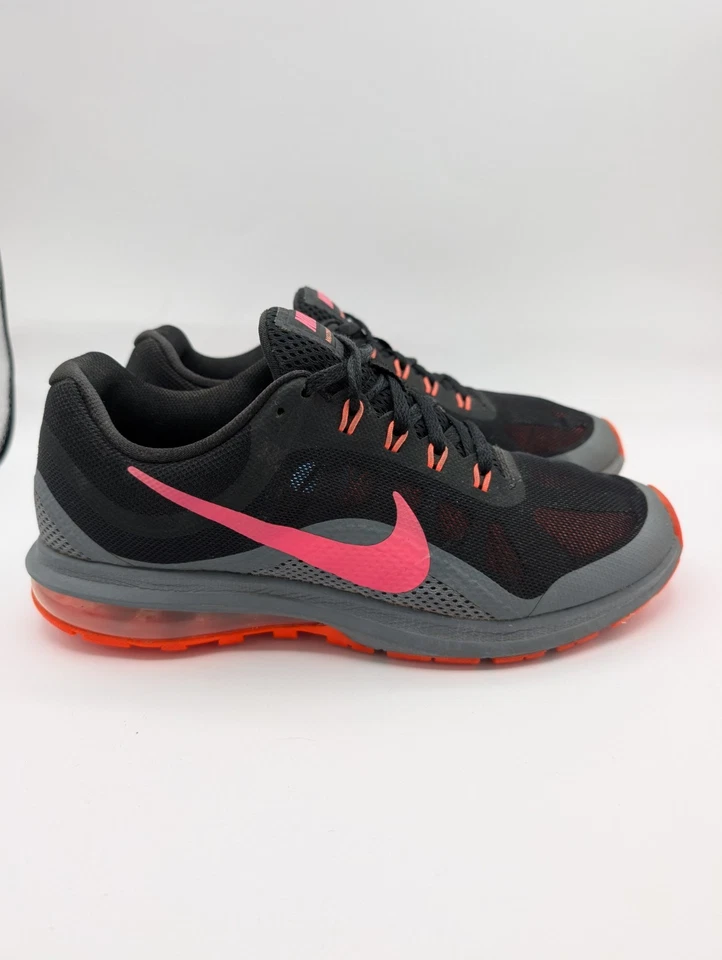NIKE Air Max Dynasty 2 Negro, Rosa, Naranja Entrenador Zapatos para Correr Para Mujer Talla 9 Foto 4 de 4