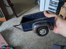 Vintage 1957 Tonka Stepside Pickup Truck Trailer