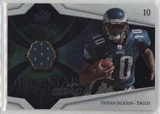 2008 Upper Deck Icons Future Stars Materials Silver DeSean Jackson #FSM5 r9d