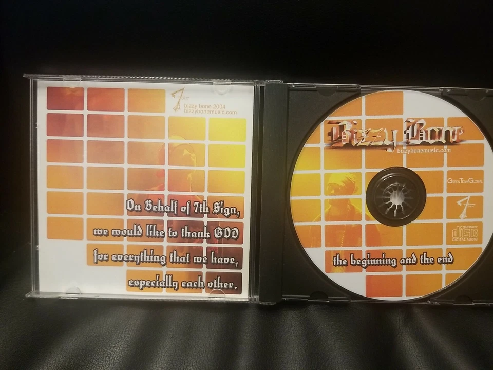 Bizzy Bone-The Beginning and the end.  Super Rare.  Great condition.  Foto 4 de 4