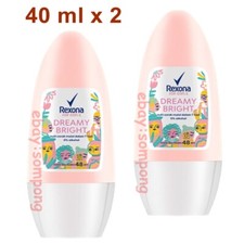 Rexona Roll On Deodorant Dreamy Bright Antiperspirant 48 Hr For Girls 40 ml x 2