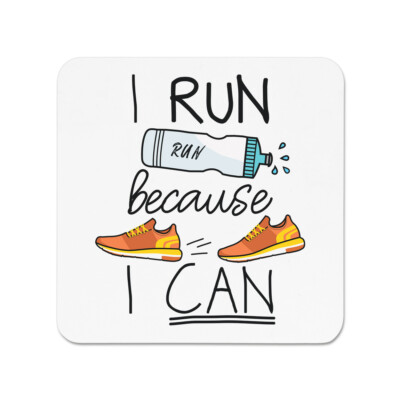 I Run Because I Can Runner Kühlschrankmagnet Laufen Laufen Training Marathon lustig