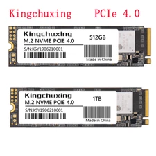 Kingchuxing 1TB Gaming SSD For PS5 PCIe 4.0 NVMe M.2 Internal Solid State Drive