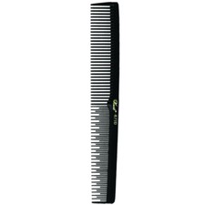 BARBER BEAUTY SALON KREST SPECIALTY HAIR STYLING CUTTING COMB 4710 - 1PC BLACK