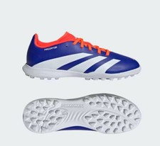 ADIDAS PREDATOR LEAGUE TURF BOOTS KIDS BLUE SIZE UK 5.5 EU 38.5 /REFD20
