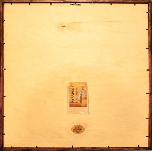 Corrida 28x21 mosaicos de madera enmarcada arte decoración pared madera panel incrustaciones - Imagen 6 de 13