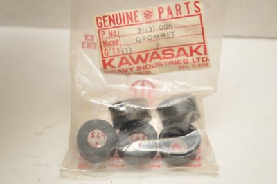 NOS GENUINE KAWASAKI 21131-006 Qty:5 GROMMET/GROMMETS PLUG CAP