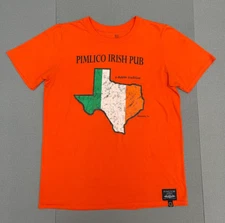 Pimlico Irish Pub Houston 'Go Green'  Craft Graphic T-Shirt Size M
