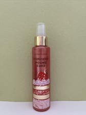  1 Bath  Body Works STRAWBERRY POUND CAKE Diamond Shimmer Mist 4.9oz NEW