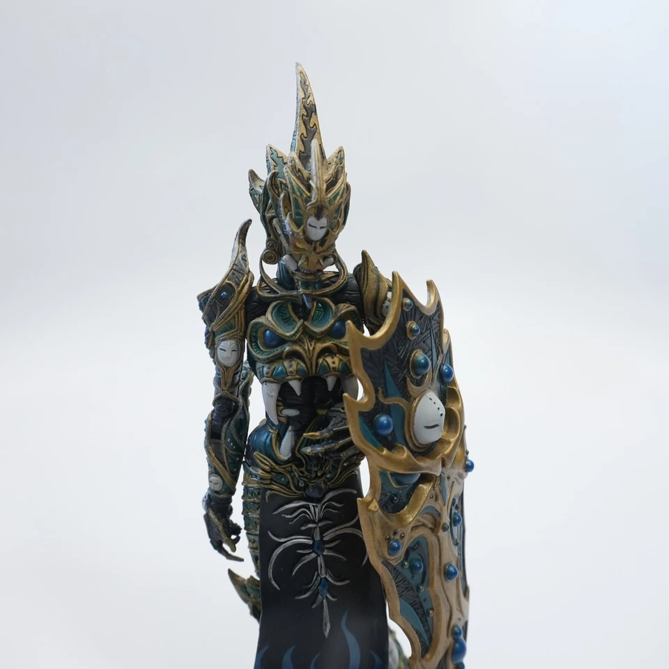 McFarlane Mandarin Spawn the Dark Ages, variante azul 1999 borde escarlata Foto 2 de 4