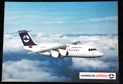 58922 AK Flugzeug Airport Flughafen Hamburg Airlines D-Alda BAe 146-300