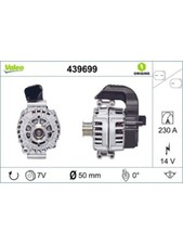 Valeo Alternator fits Rolls Royce Dawn 6.6 RR6 V12 (439699)