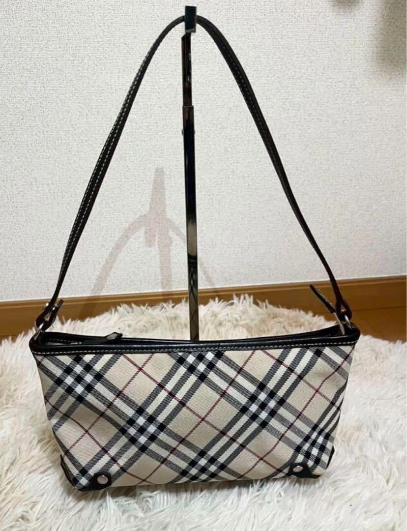 BURBERRY BLUE LABELタンク ノバチェックリボン付　美品 BURBERRY BLUE LABEL 美品 ノバチェック フリル リボン - メルカリ
