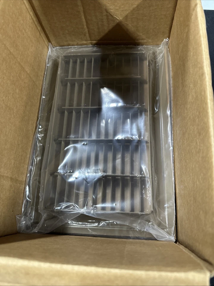 Amplificador de registro de conductos Tjernlund 6 pulgadas x 10 pulgadas registro de ventilador marrón RB10X6B Foto 2 de 4