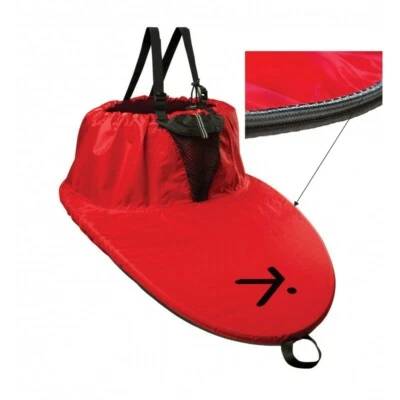 Hiko Basic Tour Bungee Kajak Spritzdecke Spritzschutz mit Tasche Spraydeck