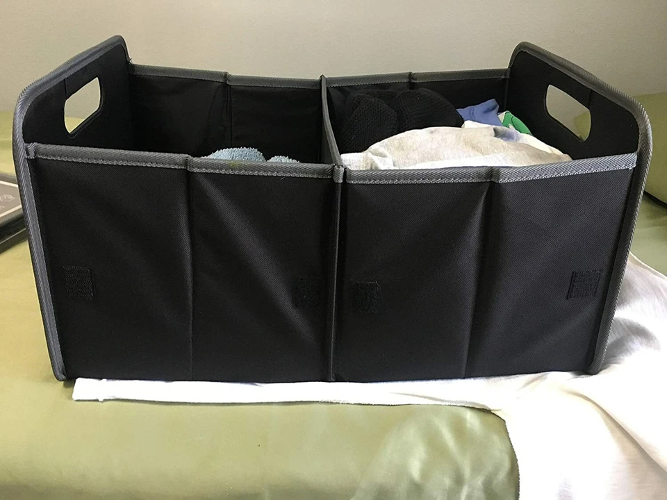 Meyliving Large Foldable Box For Home, Office,  Car,  Groceries or Playroom - Image 2 of 3