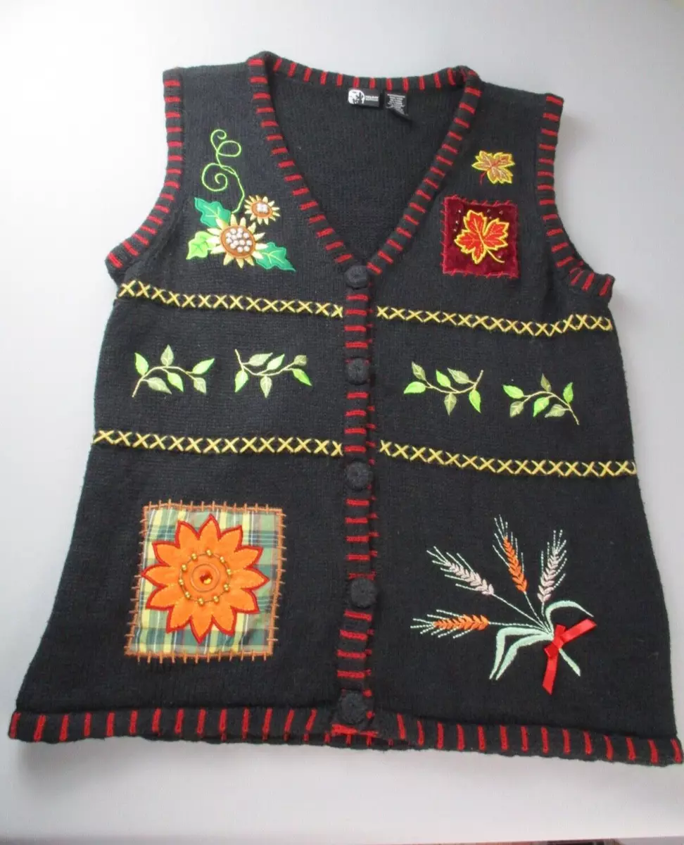 Thanksgiving sweater hotsell vest