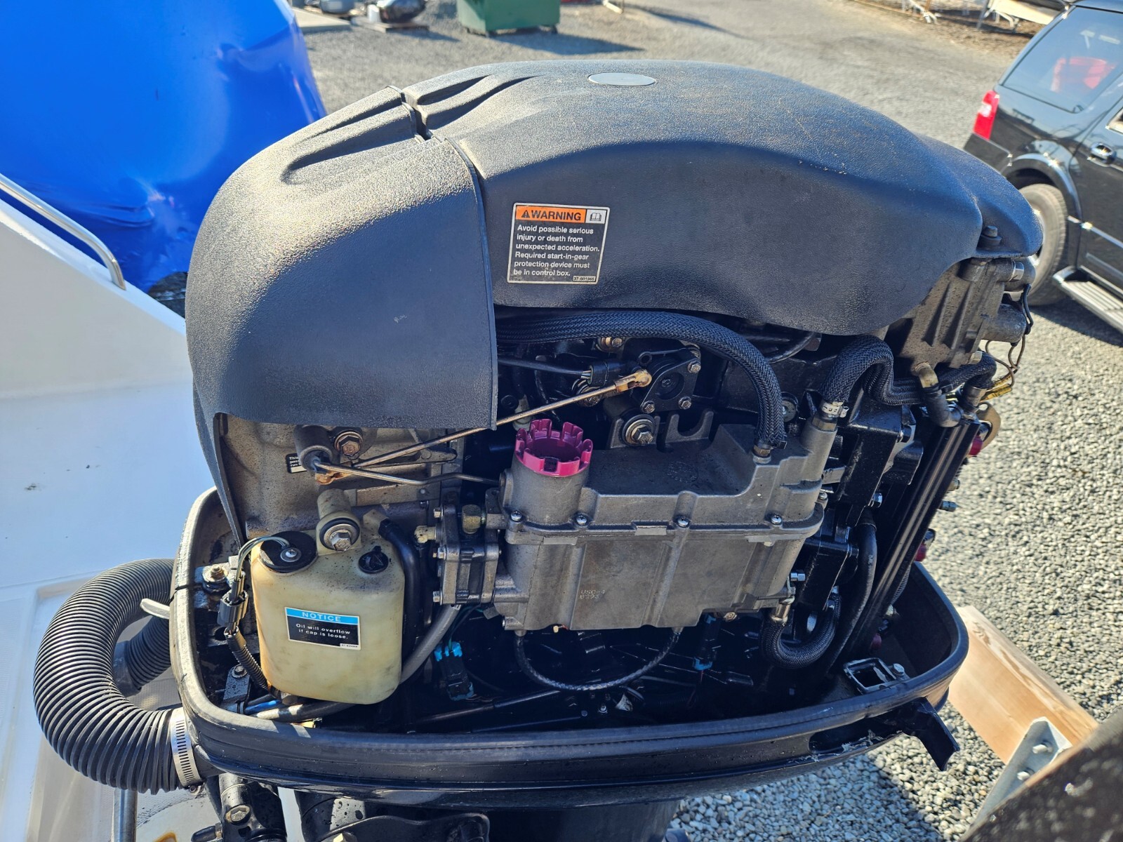 Used 2003 twin mercury Optimax outboard motors for sale eBay