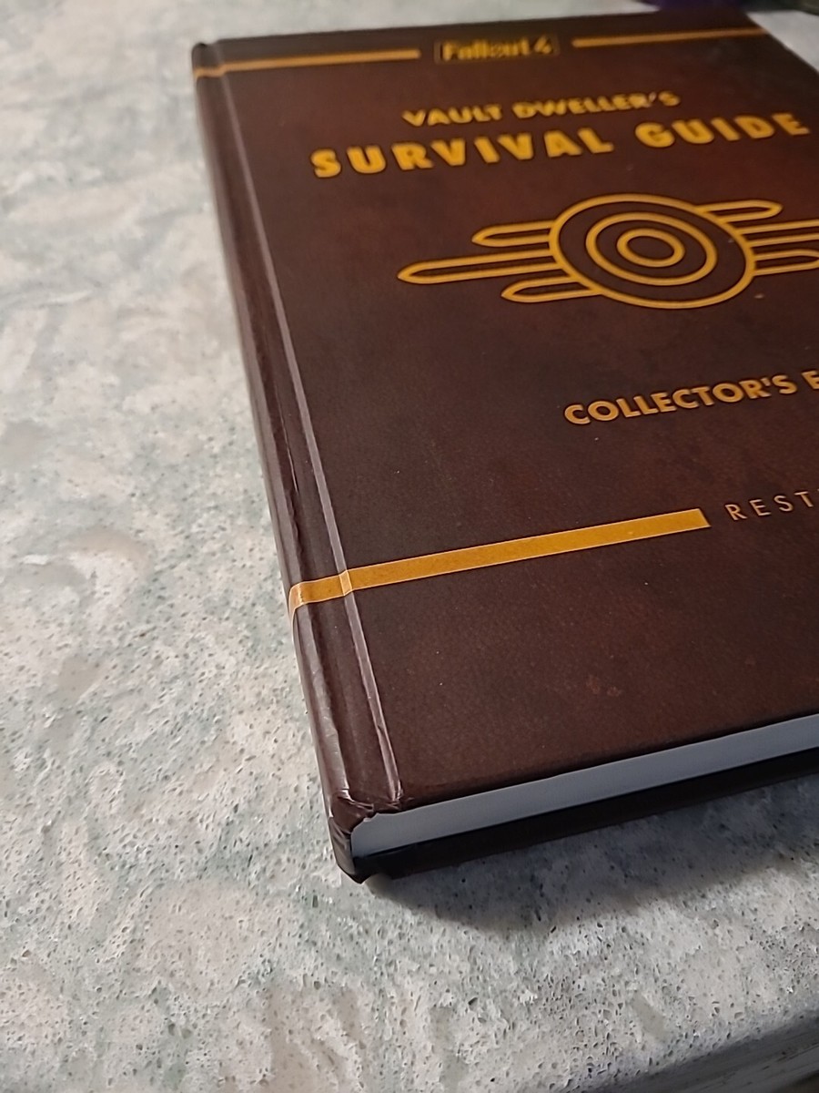 Fallout 4 Vault Dweller's Survival Guide Collector's Book Strategy