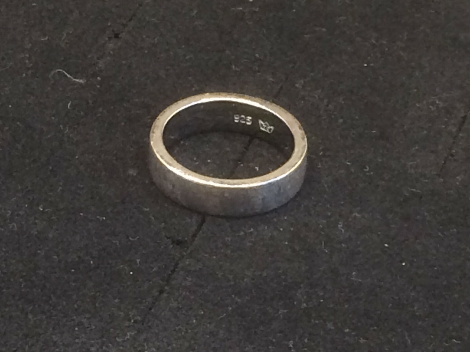 Solid Silver Ring Ring 925 Hallmarked Silver 7.4g… - image 6