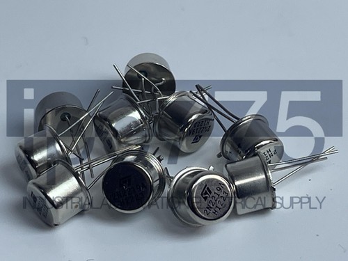 Lot De 2 Transistors NOS Microsemi 2N2218 – TO-39 30V 0.8A BJT NPN