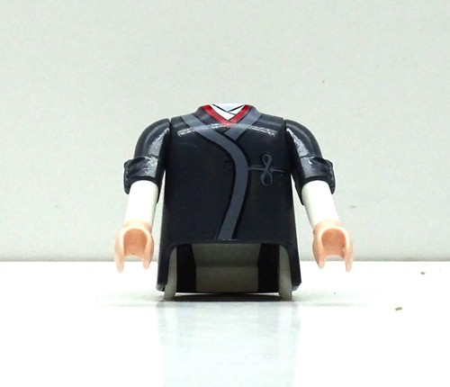 1 Corpo+Braccia+Ingresso Scuro Grigio Playmobil Zu Stampa Giacca Uniforme KP64 - Picture 5 of 5