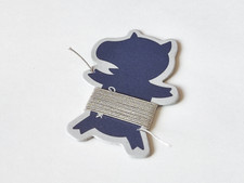 SMKC HORN ROTOR VALVE CORD / STRING Silver