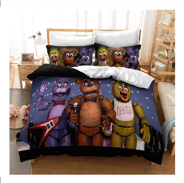 Five Nights at Freddy's Full Bedding Set (4pcs)