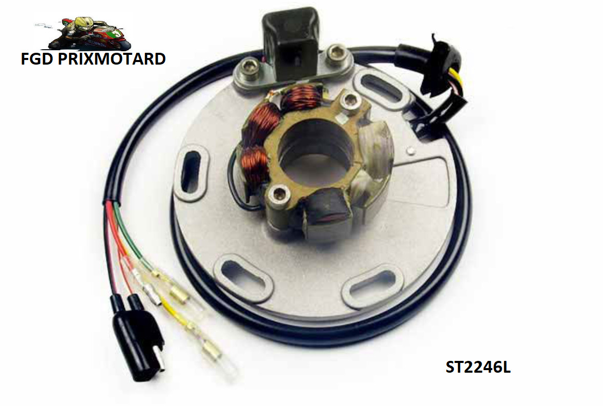 Stator alternateur de precision pour Suzuki RM 250 1994-1996 avec circuit eclairage isole
