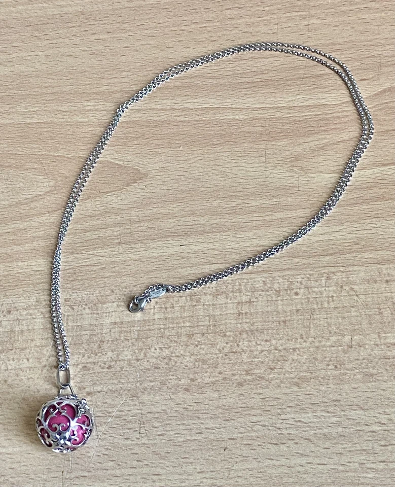 Engelsrufer Collana Con Ciondolo - Lunga In Argento Massicciò 925. - Immagine 3 di 4