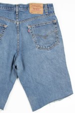 Levi's Medium Wash Cut Off Denim Shorts sz. 34