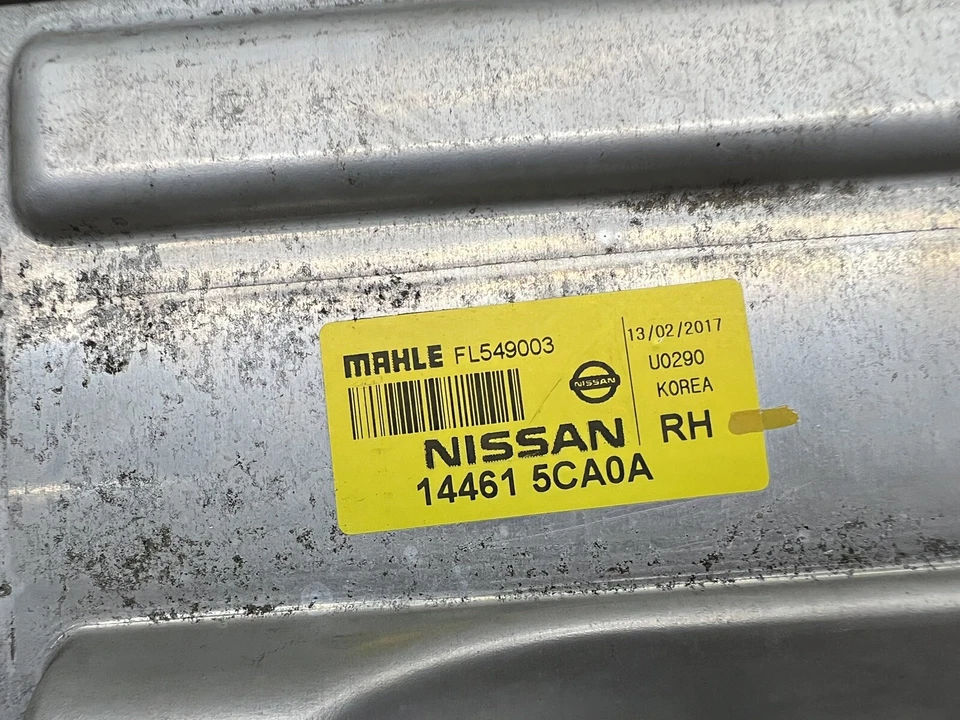 Intercooler turbo lado derecho Infiniti Q50 2016-2022 OEM 3.0 144615CA0A Foto 3 de 4