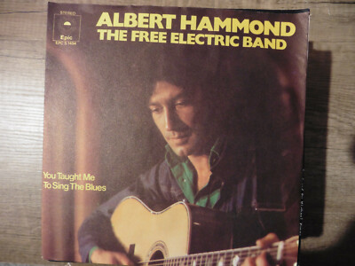 ALBERT HAMMOND  The Free Electric Band  Single 1973 VINYL SCHALLPLATTE