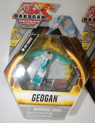 Bakugan Geogan Rising Haos White SKY HORSE Viloch Combiner #4 NEW Sealed NIP