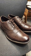 Blowout NEW Mens HUSH PUPPIES Buck Cap Toe Oxford Brown size 8.5, 12 Ret. 140