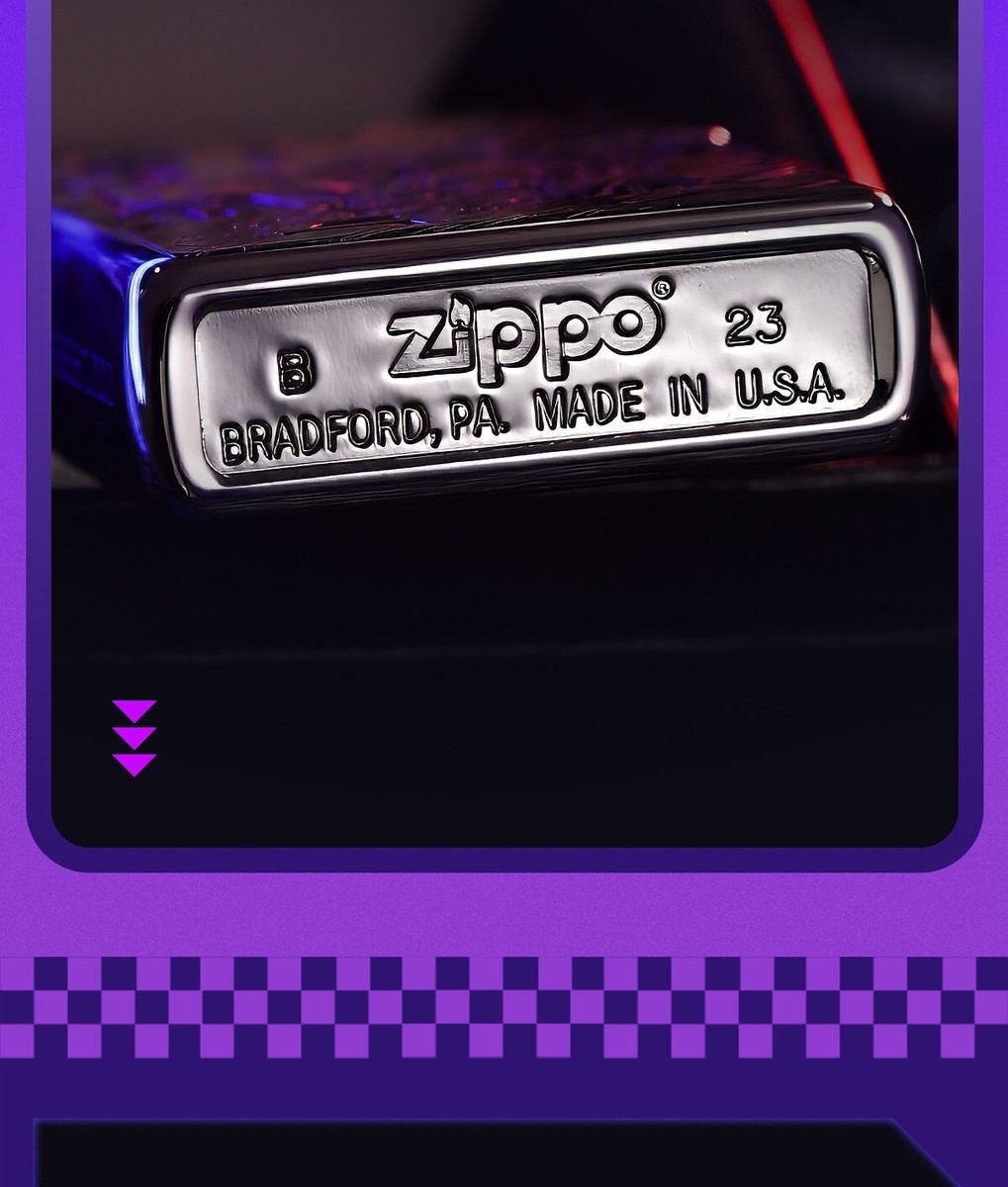 Anime-Inspired Mecha Design, Genuine Zippo Mirror Finish | eBay