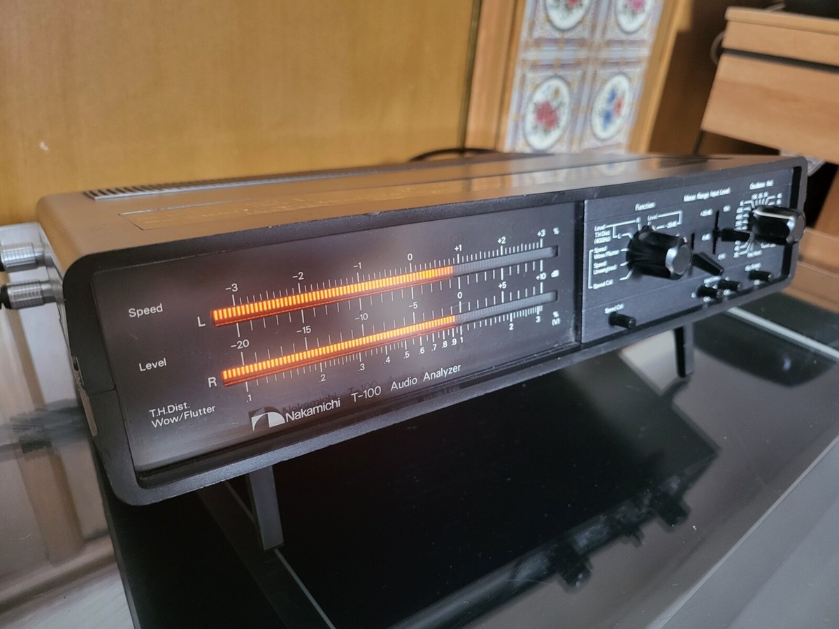 Nakamichi T-100 Audio Analyser Tester RARE Working Please Read