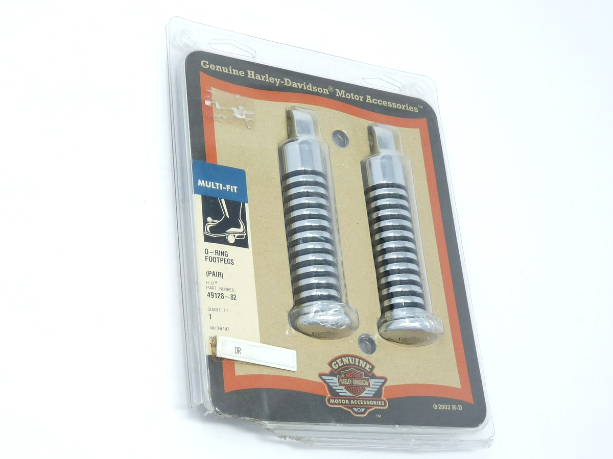 GENUINE HARLEY DAVIDSON BAR & SHIELD CHROME & RUBBER O-RING