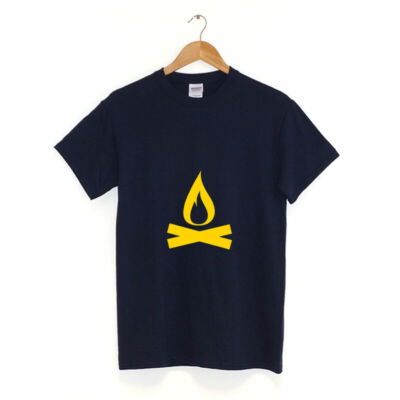 Camp Fire T Shirt MANY COLOURS Hipster  Clothing