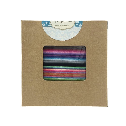 88 Pcs Felt Fabric Sheets 4x4 Inch Assorted Color DIY Craft Squares, 1mm Thick - Picture 2 of 9