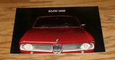 Original 1965 Bmw 1800 Deluxe Sales Brochure 65 Original 1965 Bmw 1800 Deluxe Sales Brochure 65