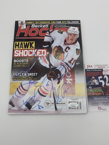 Duncan Keith Signed Autographed Beckett Hockey Magazine JSA Authenticated - Picture 7 of 9