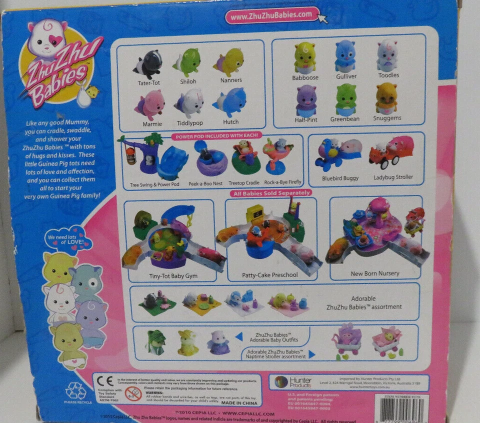 Zhu Zhu Pet Babies Tiny Tot Baby Gym, New in box, Incomplete, Guinea Pig Powered - image 3 of 4