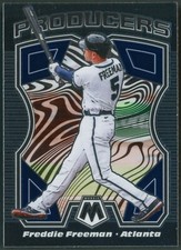 2021 Panini Mosaic Freddie Freeman Producers P1 Atlanta Braves
