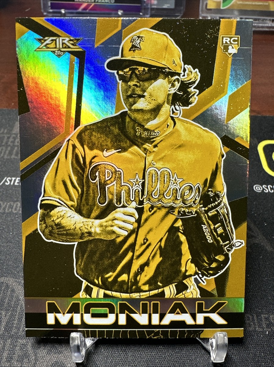 その他 2021 topps Fire mickey moniak 2021 Topps Fire Mickey Moniak Gold Minted Parallel RC #68