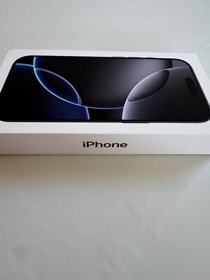 Apple iPhone 16 Pro - 128 GB - Black Titanium (Unlocked) for sale