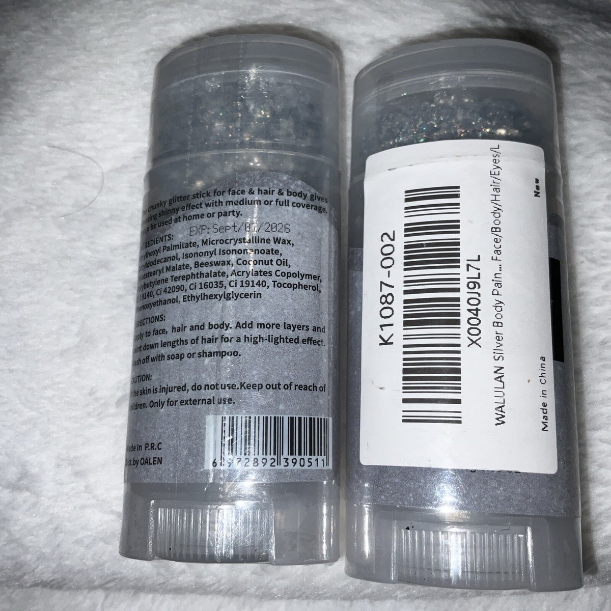 Silver Face Glitter Stick, Sparkle Sequins Holographic Makeup Glitter Stick Set2 | eBay Silver Face Glitter Stick, Sparkle Sequins Holographic Makeup Glitter Stick Set2 | eBay